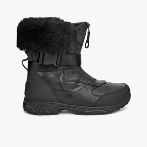 Ugg Tahoe Men All-Weather Boots Black (8049XOAQE)